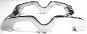 Lens Guards for Kenworth Double Bubble Tiger Cat Eye Chrome Die Cast #80010 Pair