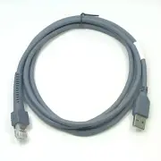 2M Power Cord for Zebra Symbol LS9208 LS7708 LS7808 BarCode Scanner USB Cable