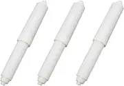 3 Pack Toilet Paper Holder Replacement Roller Plastic Spring Loaded Toilet Tissue Roll Holder Insert, Suitable for Multiple Specifications