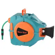 65ft Auto Rewind Hose Reel Garden Watering Garage Sprayer Wall Mount Retractable