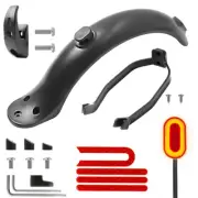 Rear Fender Mudguard Tail Light Kit Accessories For Xiaomi M365/M365 Pro Scooter