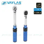 1/4'' Torque Wrench 2-14N.m/5-25N.m Two-way Ratchet Socket Spanner Adjustable