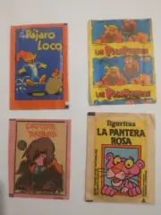 23 Stickers PACKS DEXTER SCOOBY DOO FROZEN POPEYE THE SIMPSONS PINK PANTHER ETC