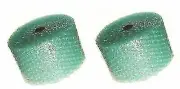 Green Bubble Cushioning Wrap Roll 125' x 12" Lot 1/2 (Lg) Eco-Friendly Recycled