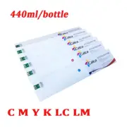 6 Color CALCA Compatible 440ML Roland ECO-Sol Max Ink Cartridge CMYK