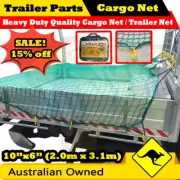 Cargo Net Ute, Dual Cabs, Trailers, Boats, 10x6 Boxtrailer 2.0m x 3.1m