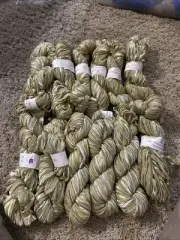 Knit One Crochet Too Tartelette Yarn Lot of 12 Hanks 75 Yards Each NEW Color 512