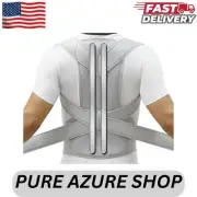 Adjustable Posture Corrector Low Back Support Shoulder Belt for Men Women (large