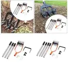 Lawn Edger Tool Hand Saw Rotary Cultivator Tool for Outdoor Garden Sidewalk