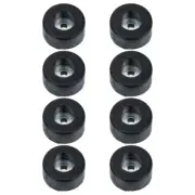 8 Pcs Drum Kit Chair Pads Speakers Pads Cymbal Stand Rubber Feet