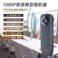 在飛比找Yahoo!奇摩拍賣優惠-[台灣現貨]1080P夜視針孔微型攝影機 邊充邊錄 循環錄影