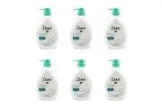 6x Dove 550ml Nourishing Body Wash Moisturising Bath Soap For Sensitive Skin