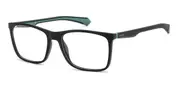 Polaroid PLD D477 7ZJ Men's Glasses Black Size 56 - Private Health Rebate - Blue Light Block Available