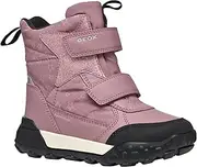 [Geox] J TREKKYUP Girl B AB Snow Boot, DK Pink, 4.5 UK, Dk Pink, 4.5 UK