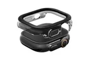 Uniq Apple Watch Ultra 2 49mm Voute Watch Case - Black , 9H Curved Tempered