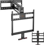 Fireplace Pull Down TV Mount over Fireplace Height Adjust for Most 43" - 75" TVs