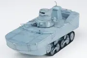 Dragon Models 1/72 Type 2 Ka-Mi Tank IJN w/Floating Pontoon
