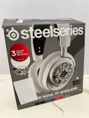 SteelSeries Arctis Nova 7P Headset with Booster Pack - White / Rose Quartz