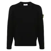 [Stone Island] Stone Island Compass-badge Jumper M BLACK