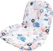 Milisten Colorful Stroller Cushion Pad Versatile Pram Liner for Dining Chairs Safety Seats Adorable Design for Winter Warmth for Showers Birthdays