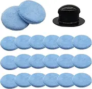 Applicator Pads WorthPlanet 20Pcs 5 Inch Ultra-Soft Microfiber Wax Applicator Foam Sponge with a Grip Handle for Any Cars, Truck, Boat, Motorcycle and RV W120044