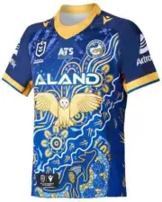 Parramatta Eels 2024 NRL Kids Indigenous Jersey Sizes 6-16 BNWT