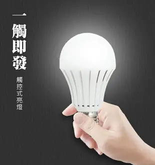 【4%點數】現貨 觸控式應急LED省電燈泡 現貨 當天出貨 5W 12W 緊急照明 觸控 智慧燈泡 節能 停電燈 家用 蓄電池 露營【coni shop】【限定樂天APP下單】