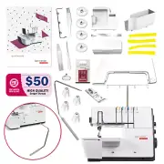 Bernette B62 Airlock Coverstitch Machine Bundle