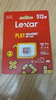 Lexar PLAY Series 512GB UHS-I microSDXC Memory Card #LMSPLAY512G-BNNNU