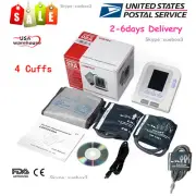 USA Electronic Sphygmomanometer blood pressure Neonatal/Infant/Child/Adult cuffs