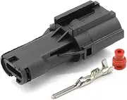 2Pin MG640322-5 Series Male Female Housing Black Waterproof Automotive Connector Additional Terminal/Seal(Male Set)