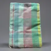 NIP New Buffalo Check Springtime Table Cloth Pastel 60 X 84 Oblong Fresh! Fun!