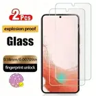 2Pcs Tempered Glass Screen Protectors For Samsung For Galaxy S21 S22 S23 Plus S2