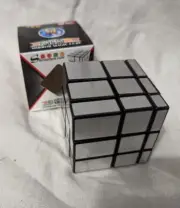 New 3x3x3 Shengshou Mirror Bump Magic Cube Twisty Puzzle Ultra-smooth Silver