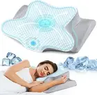 Neck Pillow Cervical Memory Foam Pillows for Pain Relief Sleeping, Contour Pillo