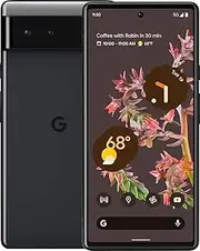Google Pixel 6 5G (256GB, Stormy Black) (Renewed)