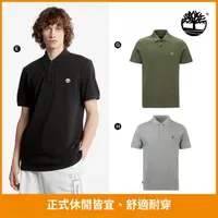 在飛比找momo購物網優惠-【Timberland】品牌週特談-男POLO衫 短袖POL