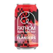 Green Beacon Fathom Flanders Belgian Sour Red Ale 375ml Can