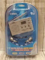 Coby CX-53 Digital Display Mini AM/FM Radio Sealed