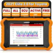 LAUNCH Creader Elite V2.0 OBDII All Reset Service ECU CODING AUTOVIN BRAND NEW