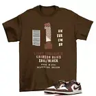 Box Label Mocha Shirt to Match Air Jordan 1 Low Mocha DC6991 200