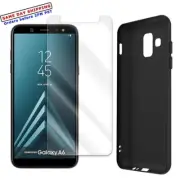 Anti-Shatter Screen Protector Shockproof TPU Case for Samsung Galaxy A6 SM-A600T