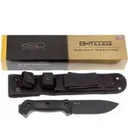 BK-22 Becker Companion Fixed Blade Knife with HD Polyester Front Pocket Sheat...