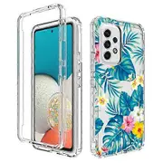 For Samsung Galaxy A53 Transparent Painted Phone Case