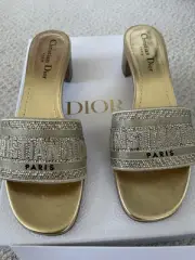 Christian Dior Healed Slide $1390 Sold Out
