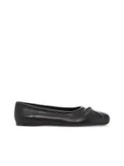 Marni Leather Little Bow Ballerina