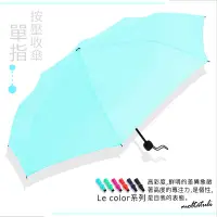 在飛比找蝦皮商城優惠-【單指-瞬間按收傘】LeColor-防風晴雨傘 / 傘 雨傘