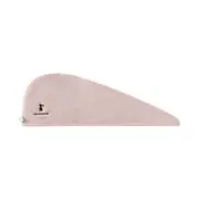 Hair Towel Wrap Quick Drying Coral Fleece Adjustable Size Breathable Comfortable for Women Pink Rabbit