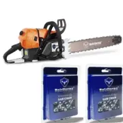 92cc Holzfforma G660 Chainsaw Power Head With 36"Bar Standard Ripping Skip Chian
