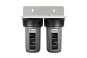 Puretec EM2-60 Dual 10' Whole House Rain & Mains Water Filter System 25mm Connections
